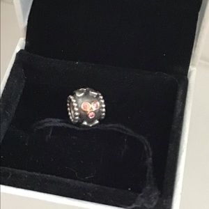 Pandora two tone MOM charm